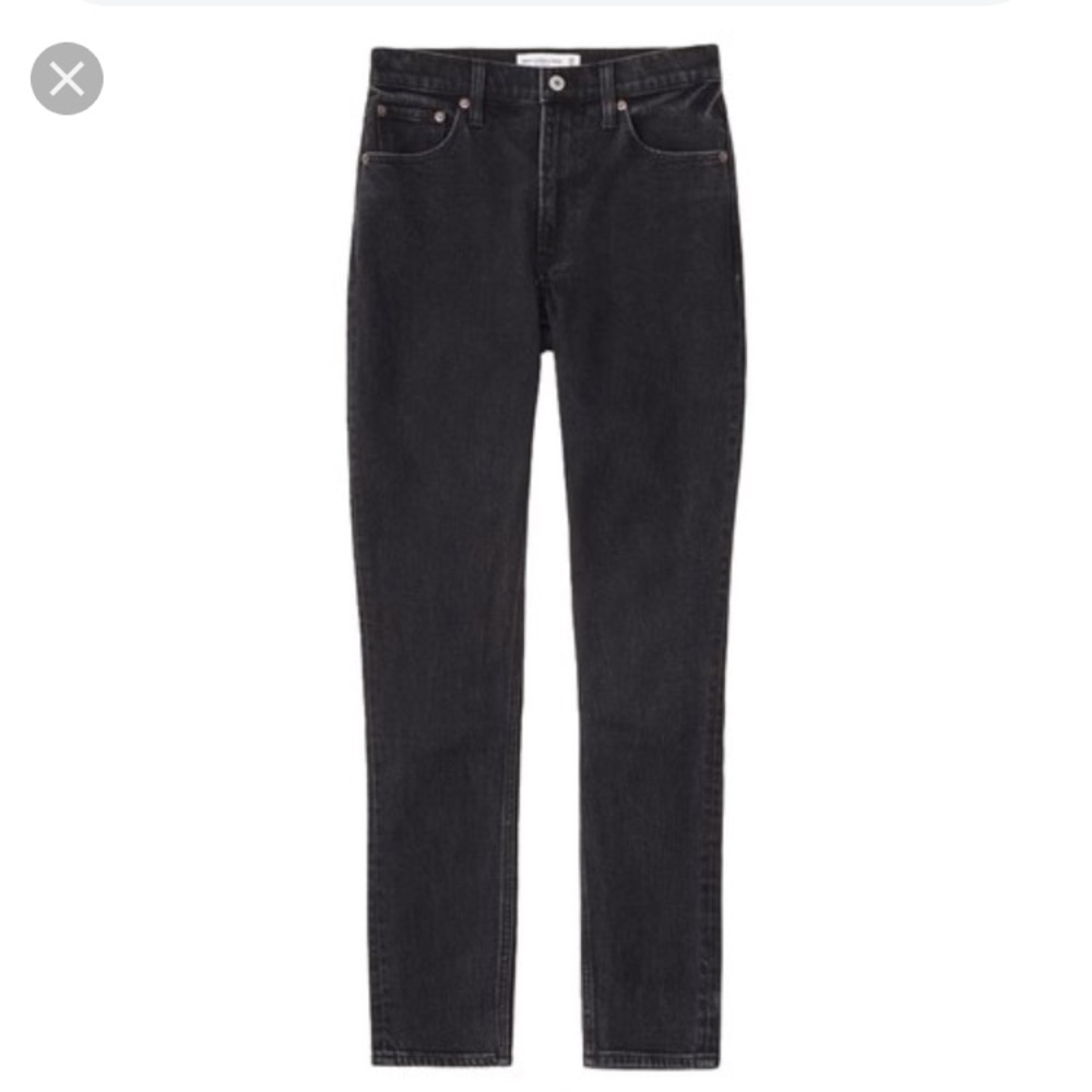 MOTHER Straight-Leg Women's Jeans in Black Wash size 31